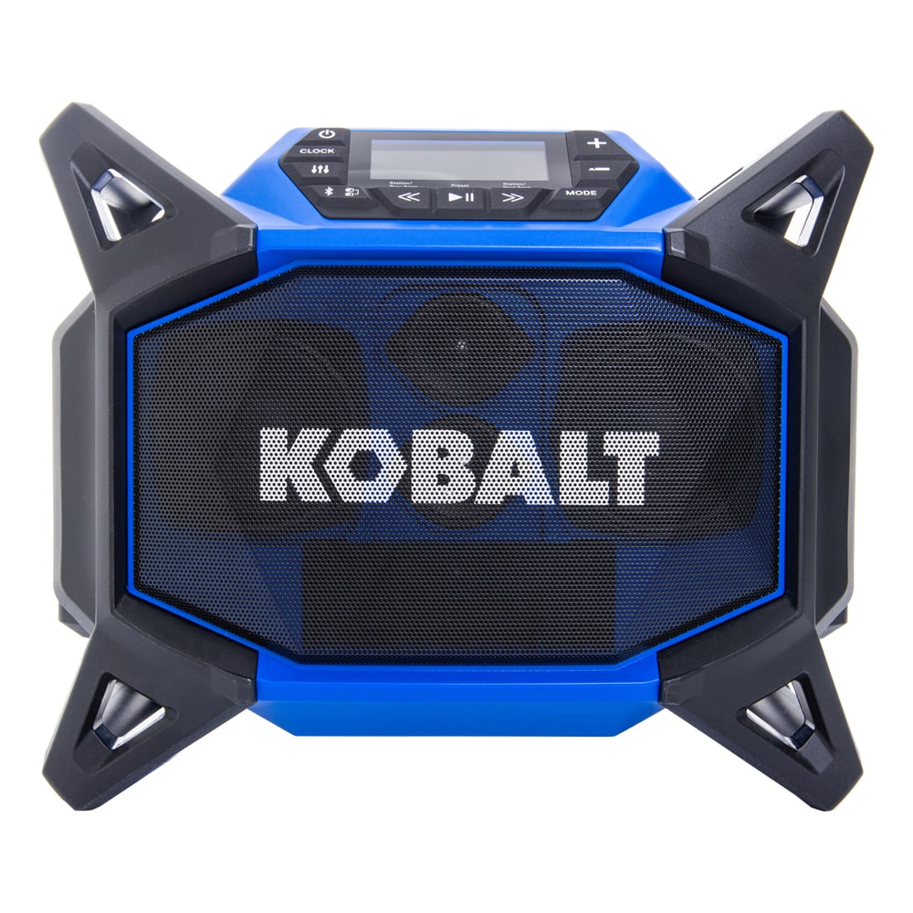 Radio para sitio de trabajo inalámbrico resistente al agua con Bluetooth Kobalt de 40 voltios KJR 1040-03
