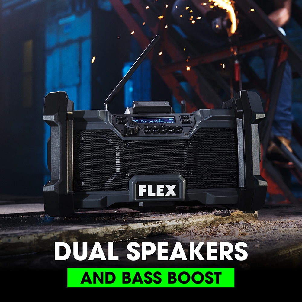 Radio para el sitio de trabajo FLEX resistente al agua inalámbrico FX5351-Z