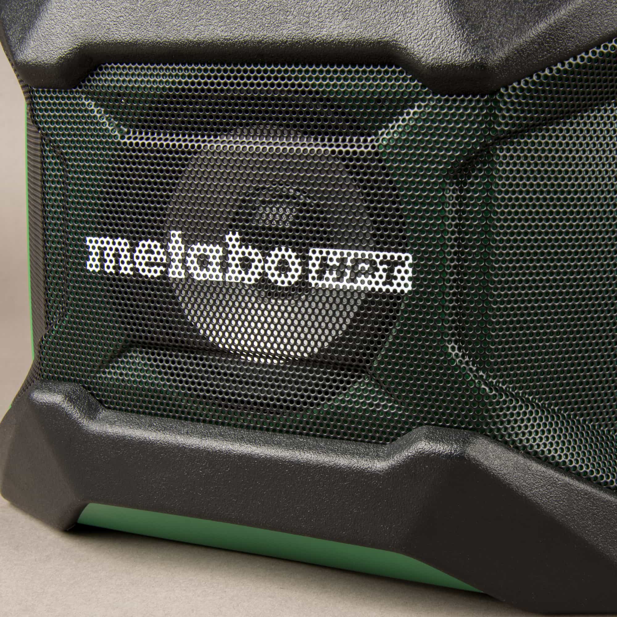 Radio para el sitio de trabajo inalámbrico Metabo HPT Multi-Volt 18-volt con Bluetooth UR18DAQ4M