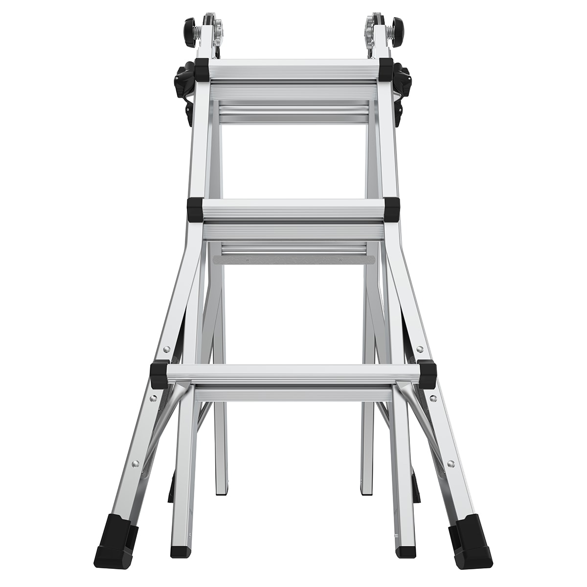 Escalera telescópica multi-posición de alcance de 14 pies Little Giant Ladders Multi M14 Tipo 1A - Capacidad de carga de 300 libras 16513-002