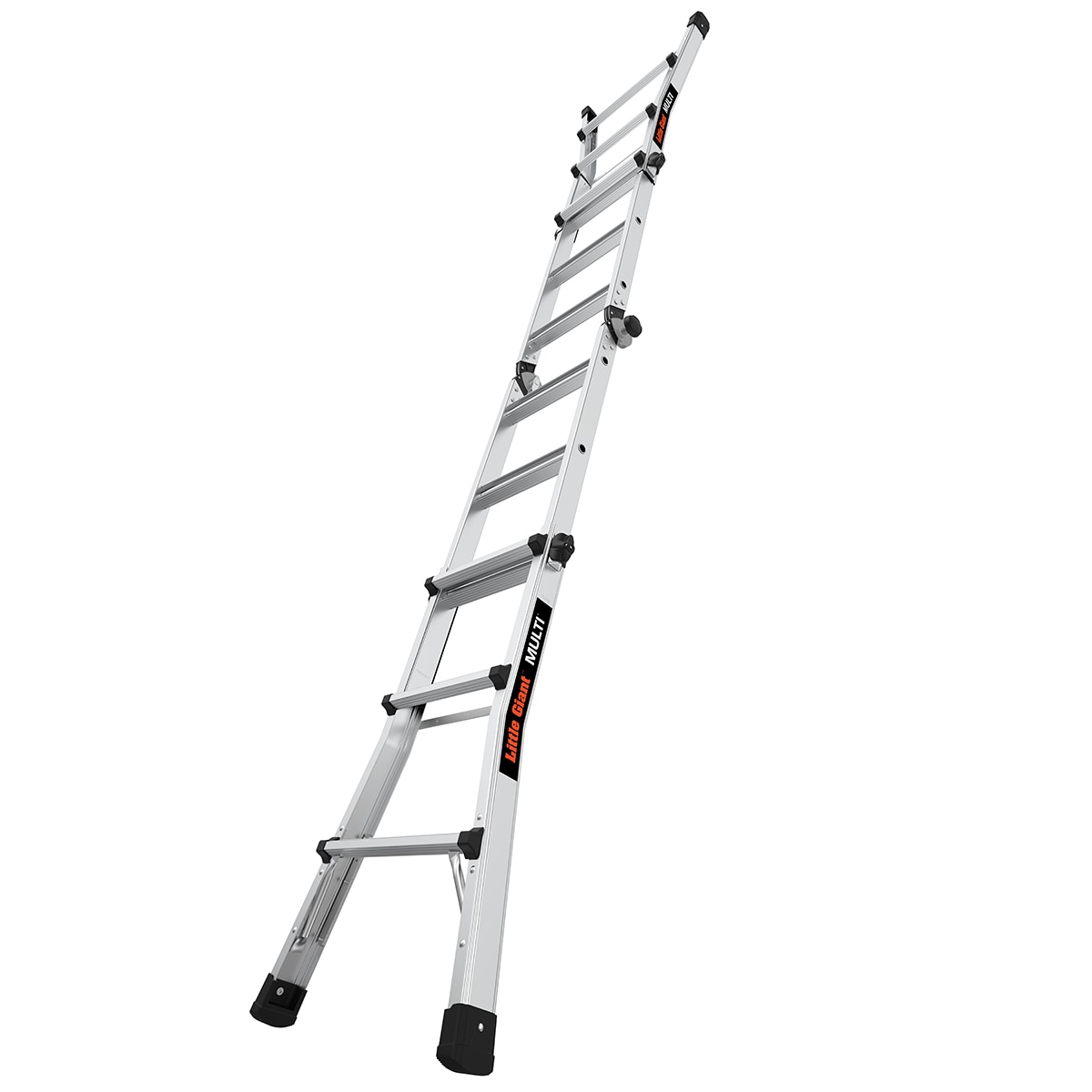 Escalera telescópica multi-posición de alcance de 14 pies Little Giant Ladders Multi M14 Tipo 1A - Capacidad de carga de 300 libras 16513-002