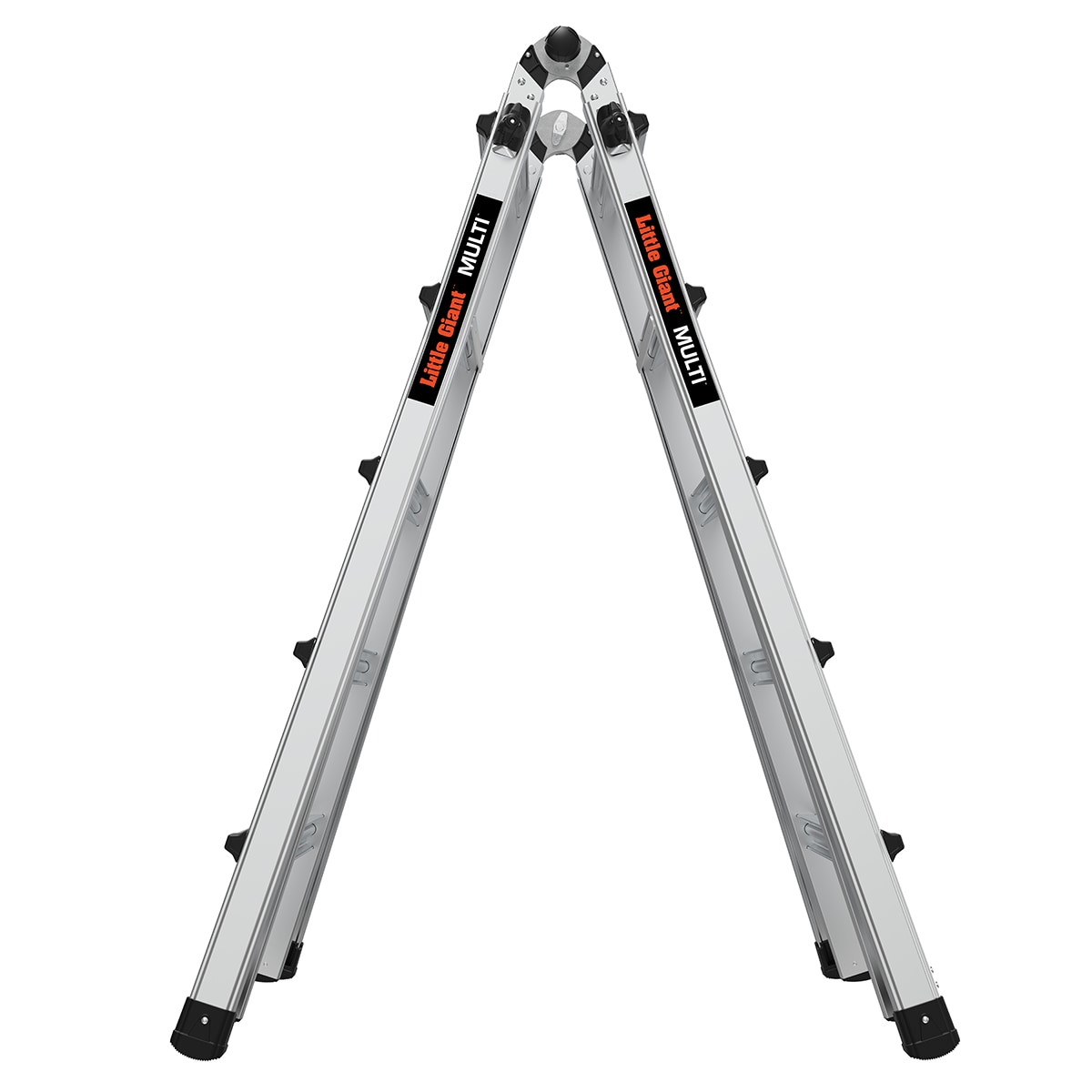 Escalera telescópica multiposición Little Giant Ladders Multi M22 con alcance de 22 pies y capacidad de carga de 300 lbs. Modelo 16522-002 - Tipo 1A
