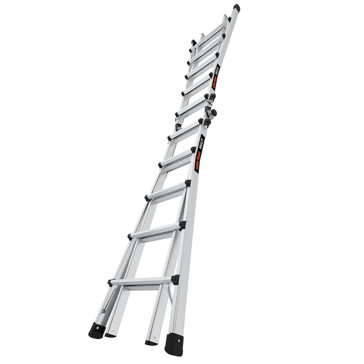 Escalera telescópica multiposición Little Giant Ladders Multi M22 con alcance de 22 pies y capacidad de carga de 300 lbs. Modelo 16522-002 - Tipo 1A