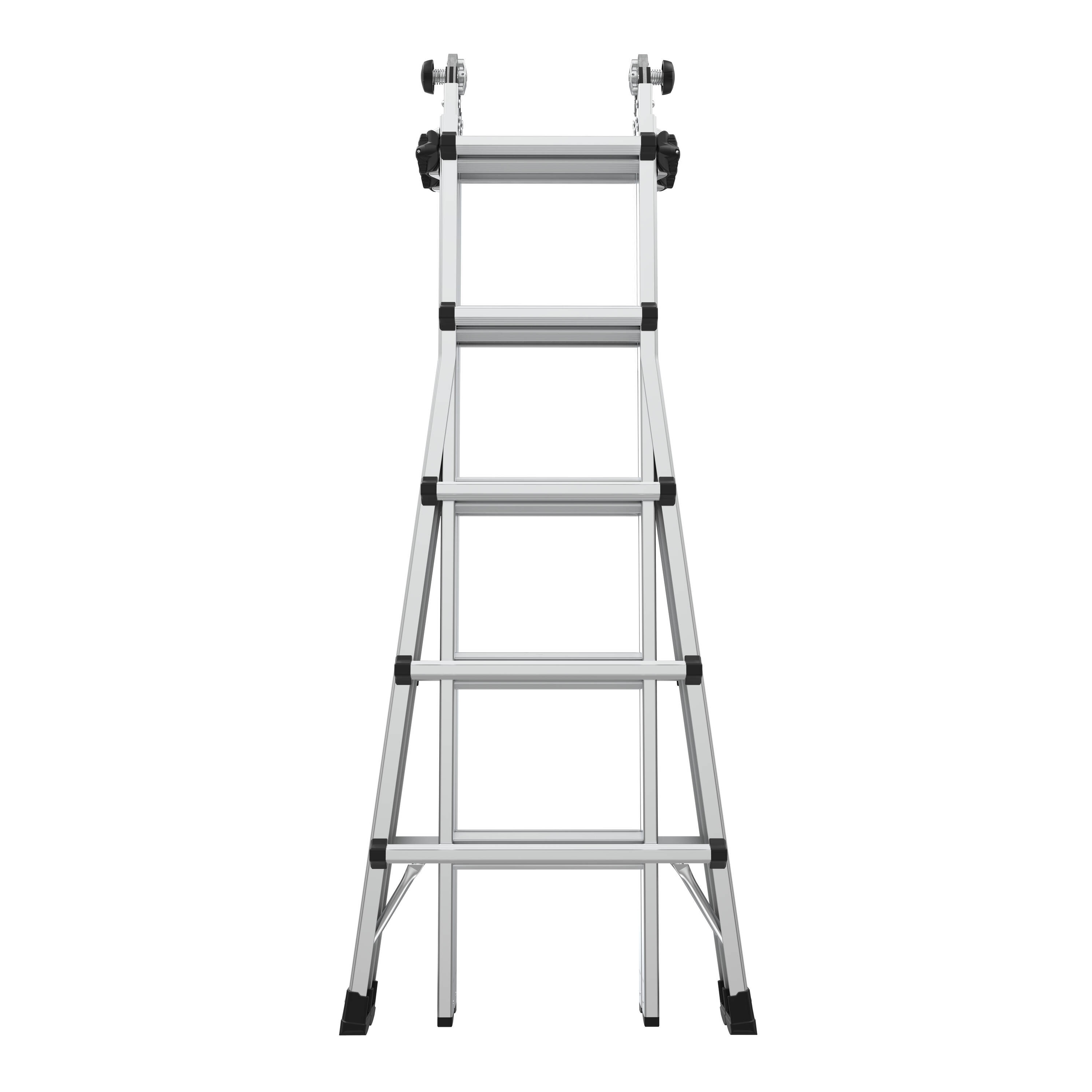 Escalera telescópica multiposición Little Giant Ladders Multi M22 con alcance de 22 pies y capacidad de carga de 300 lbs. Modelo 16522-002 - Tipo 1A