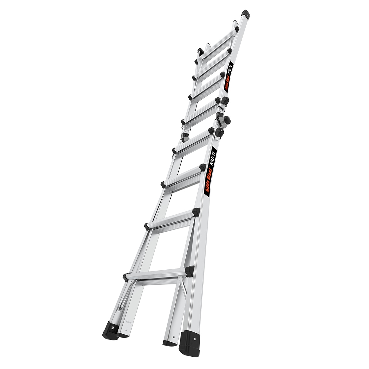 Escalera multifunción telescópica Little Giant Ladders M17 Multi, alcanza 18 pies, Tipo 1A - Capacidad de carga de 300 libras 16517-002