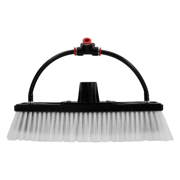 Cepillo para agua Tucker 5.5 pulgadas W, mango de 13 pulgadas L - T-12HY-EURO-BLACK