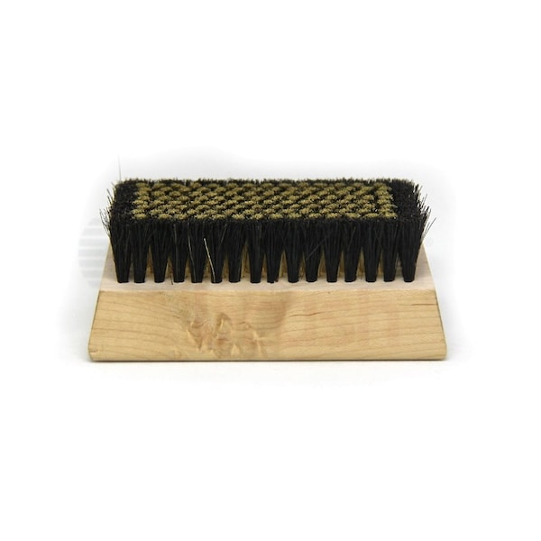 Cepillo de bloque de plástico Gordon Brush 0.0045" de cerda de latón, 4-1/4" x 2-1/2" - G1308G-12