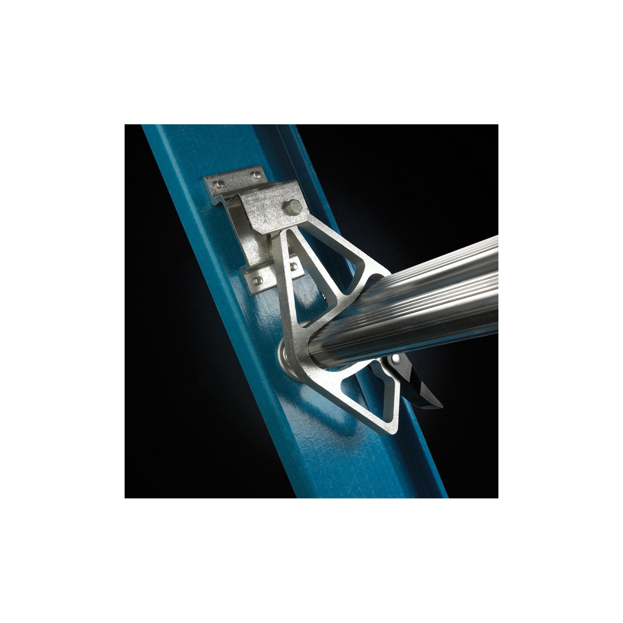 Escalera de extensión de fibra de vidrio tipo 1, capacidad de carga de 250 lb, modelo FE1020-2 de 20 pies (altura de alcance de 19 pies) de Werner FE1000-2