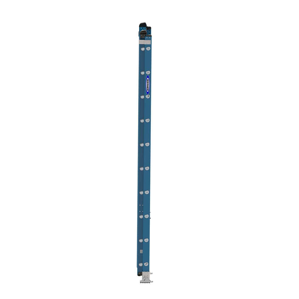 Escalera de extensión de fibra de vidrio tipo 1, capacidad de carga de 250 lb, modelo FE1020-2 de 20 pies (altura de alcance de 19 pies) de Werner FE1000-2