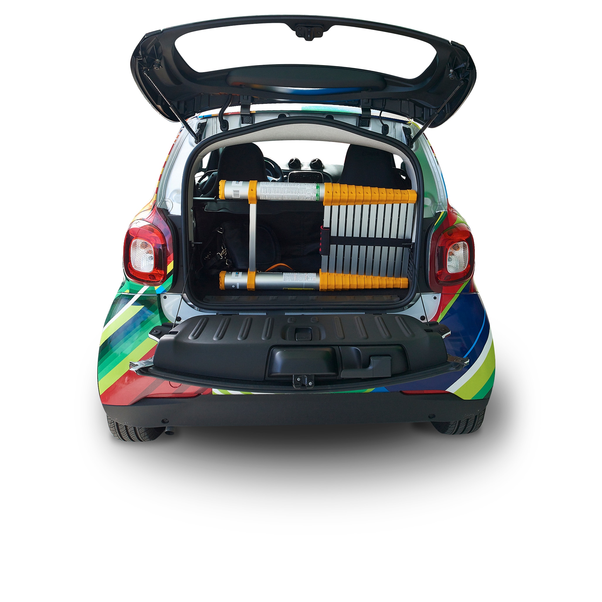 Escalera de extensión telescópica Xtend+Climb ANSI Certified 12.5 pies (16.5 pies de altura máxima) de aluminio tipo 1 con capacidad de carga de 250 lbs. Modelo 770P+.