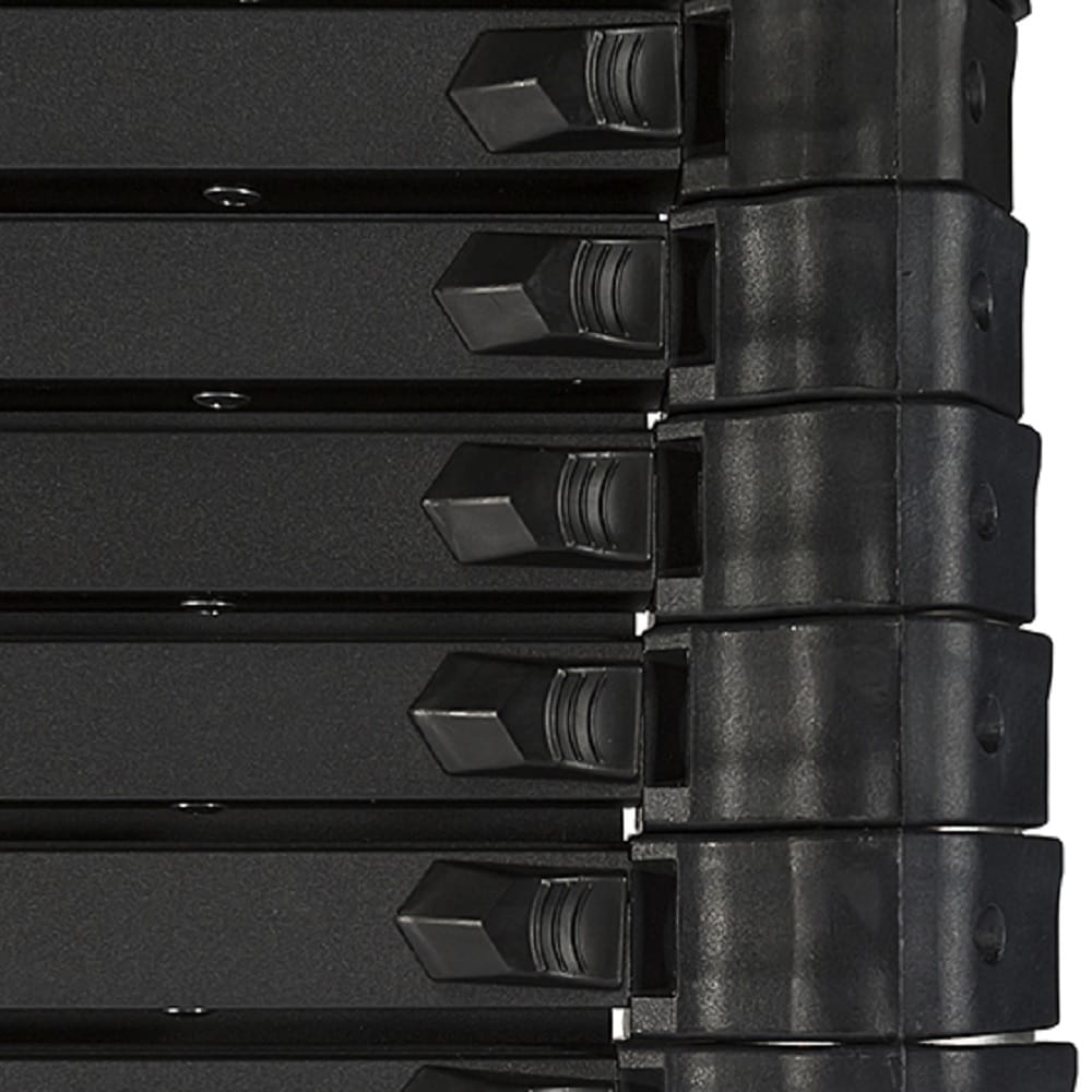 Escalera de extensión telescópica Xtend+Climb ANSI Certified de 15.5 pies (con alcance de altura de 19.5 pies) de aluminio Tipo 1A con capacidad de carga de 300 libras - Modelo CS155+/300