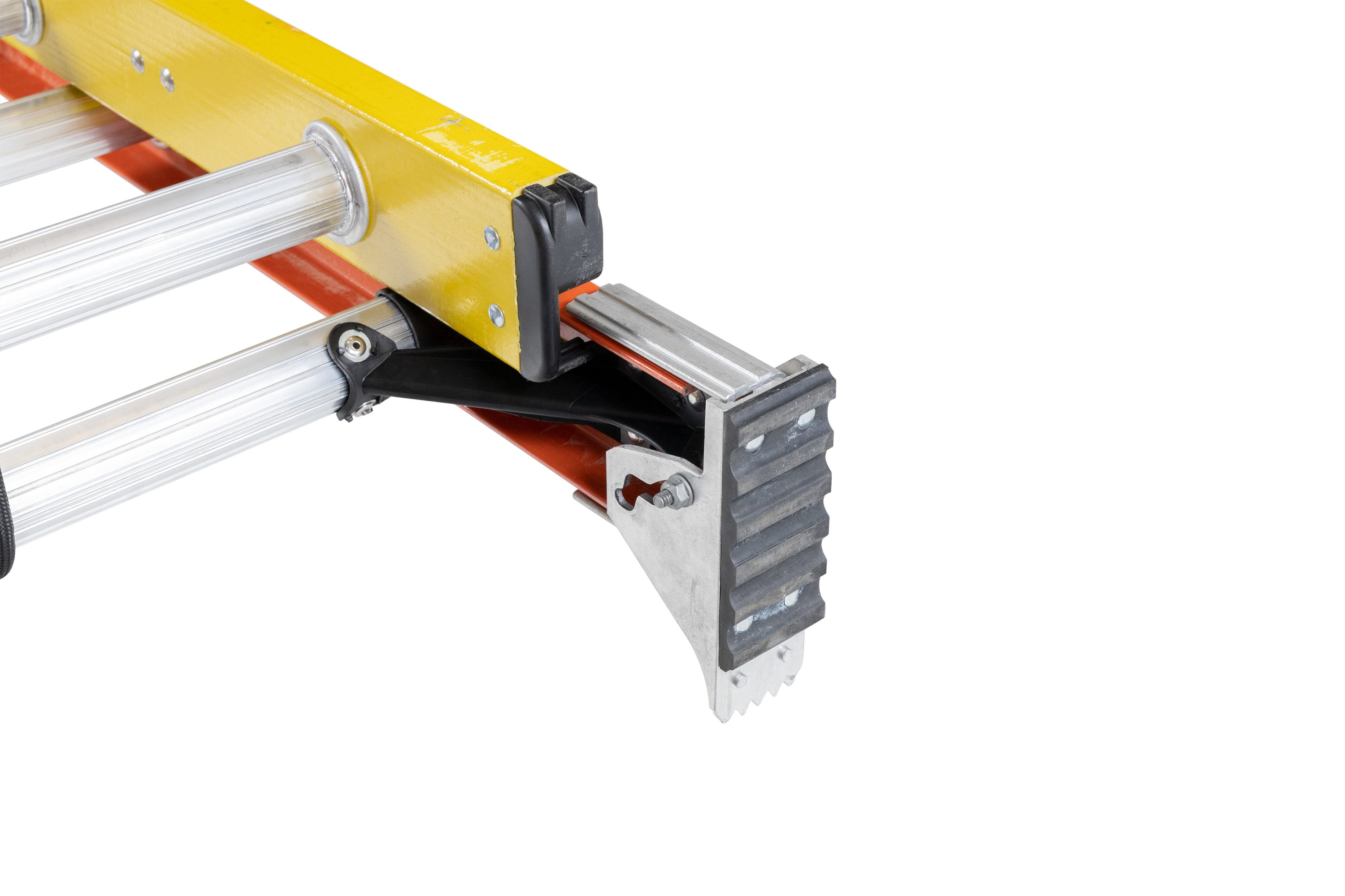 Escalera de extensión de fibra de vidrio tipo 1a con capacidad de carga de 300 lb Werner Glidesafe de 20 pies (19 pies de altura alcanzable) Modelo T6220-2GS