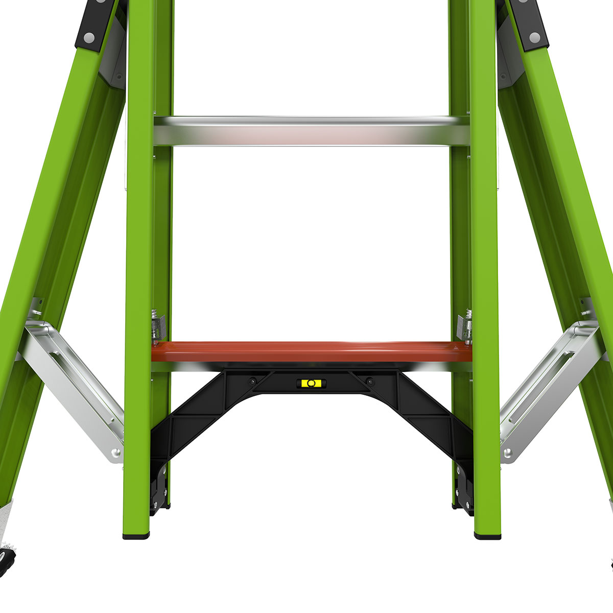 Escalera de extensión telescópica Little Giant Ladders Sumostance M16 16.0 pies (altura de alcance de 16.0 pies) Tipo 1AA de fibra de vidrio - Capacidad de carga de 375 lb. - Escalera de extensión telescópica 17216