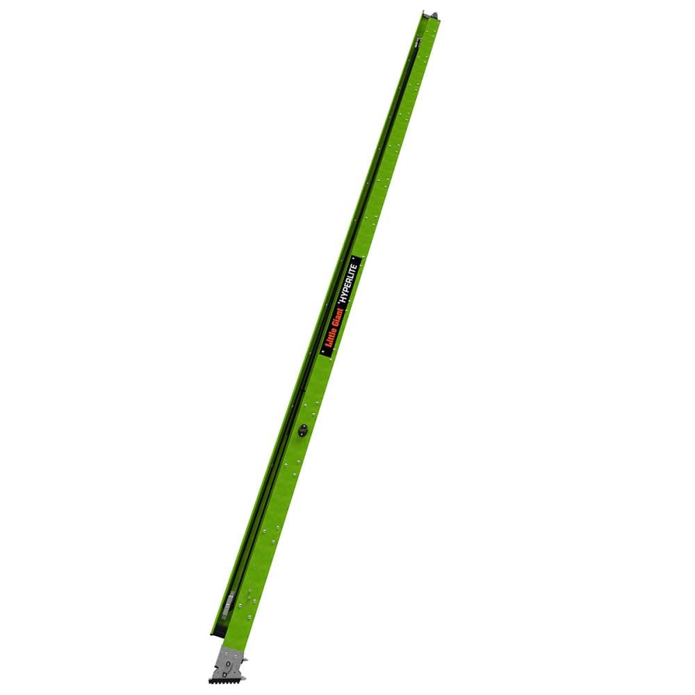 Escaleras Little Giant HyperLite M28 de 28 pies (Altura de alcance de 27.4 pies) tipo 1AA de fibra de vidrio - Capacidad de carga de 375 lbs. Escalera extensible telescópica 17928