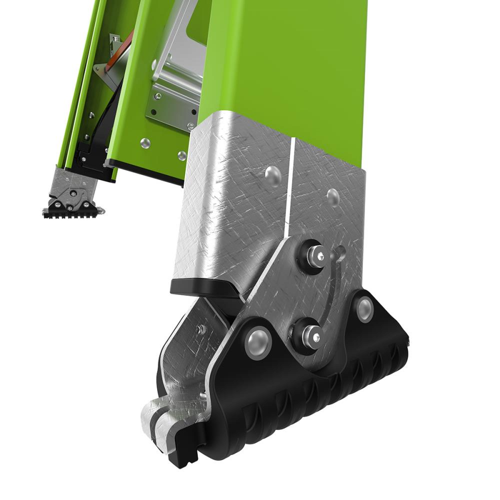 Escalera Extensible de Fibra de Vidrio Little Giant Ladders Sumostance M28 de 28 pies (Altura de Alcance de 27.5 pies) Tipo 1AA - Capacidad de Carga de 375 libras. Escalera de Extensión Telescópica 17228