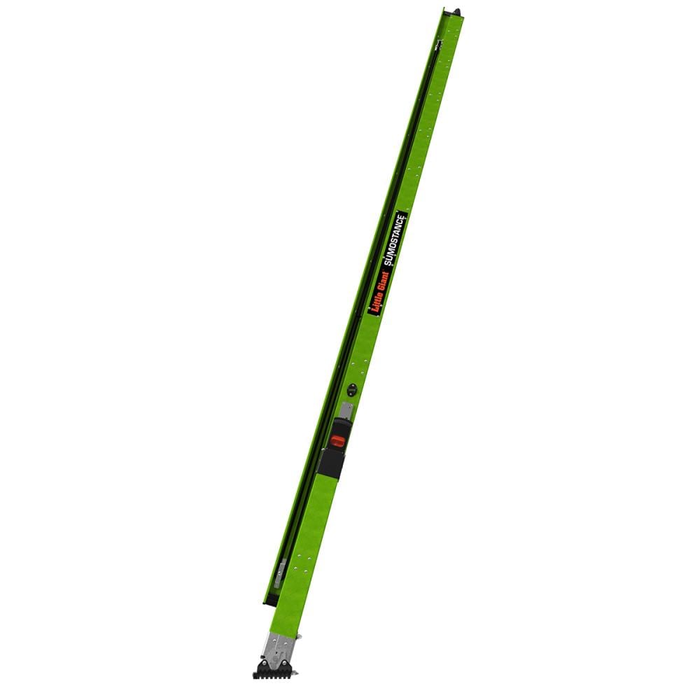 Escalera de extensión telescópica Little Giant Ladders Sumostance M24 de 24.0 pies (altura alcanzable de 23.6 pies) de fiberglass Tipo 1AA - Capacidad de carga de 375 lbs. Modelo 17224.