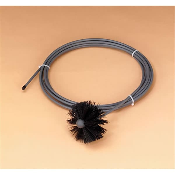 Cepillo para ventilación de secadora Schaefer Brush Manu. 37420 de 4 pulgadas redondo con mango flexible de 20 pies - PE2212322 de Perfectpillows