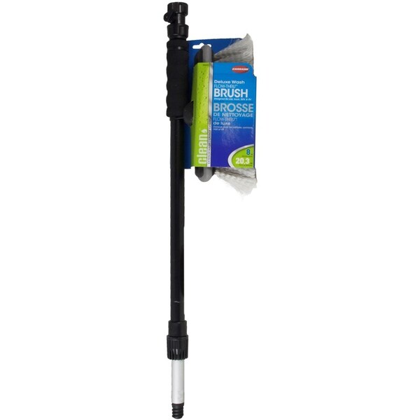 Cepillo lavador Carrand Carrand Flow-Thru de chorro suave de 40 pulgadas, paquete de 1 – 92022S