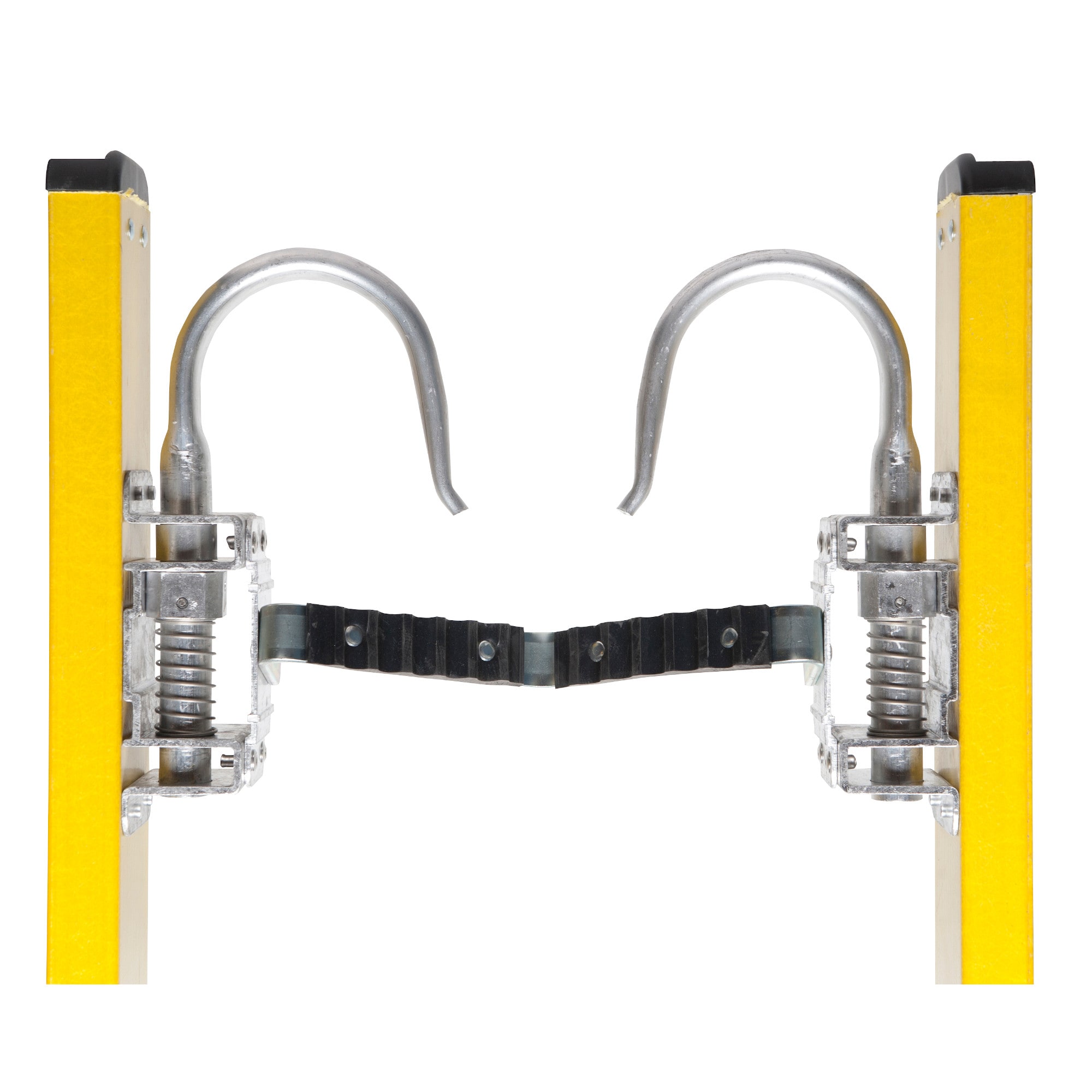 Escalera de extensión de fibra de vidrio Werner D7100-2 de 24 pies (altura de alcance de 23 pies) tipo 1AA con capacidad de carga de 375 lbs. Escalera de extensión D7124-2