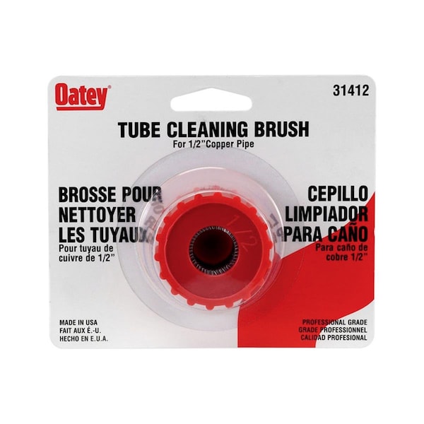 Cepillo de limpieza para tubo Oatey 0.5 pulgadas - 4884649