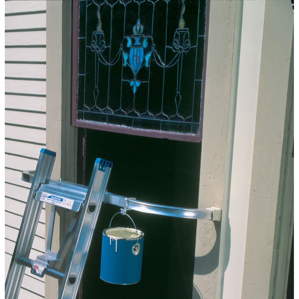 Escalera de extensión de aluminio tipo 1 con capacidad de carga de 250 lb de Werner D1300-2 de 16 pies (15 pies de altura de alcance) - Escalera de extensión D1316-2