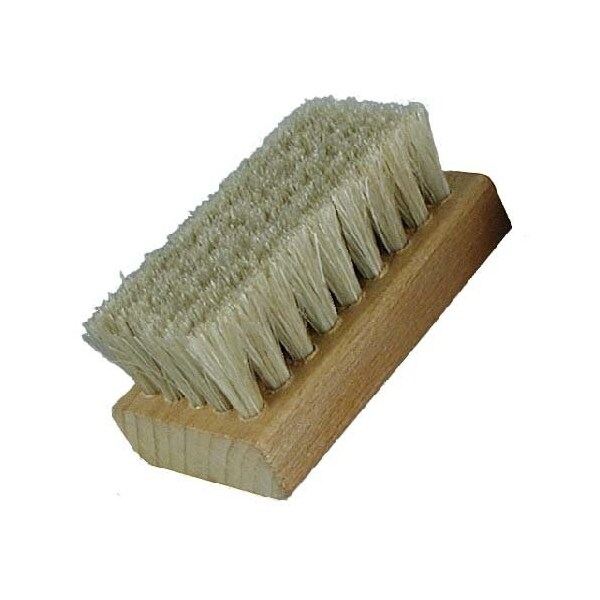 Cepillo de cerdas de crin de caballo Gordon Brush, 2-1/2" x 1-3/8" Cepillo de fregar con bloque de madera - 869904HH