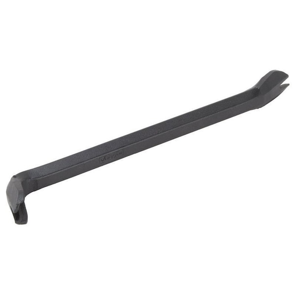 Vulcan Pry Bar Nail Puller, 11 in L, V-Shape Tip, 1 in Tip, Steel, 0.75 in W - JLO-0143L