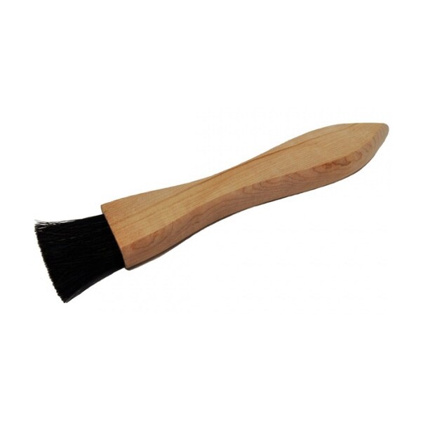 Brocha Aplicadora Gordon Brush de 2 x 6 Filas de Crin de Caballo con Mango de Madera - WA12HH-1G-12