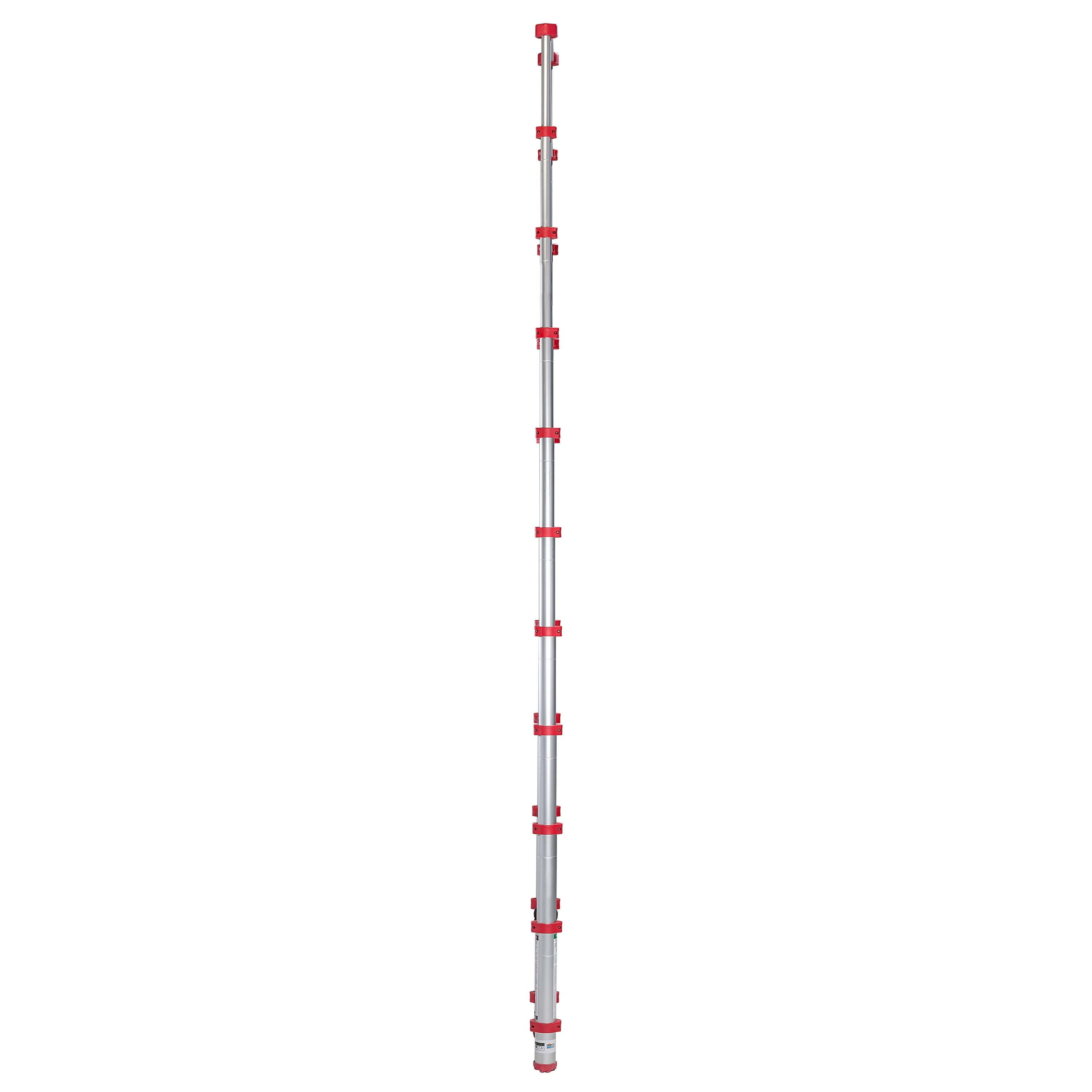 Escalera de extensión telescópica Xtend+Climb 760P+ de aluminio certificada por ANSI, tipo 1 con capacidad de carga de 250 lbs, de 10.5 pies (altura de alcance de 14.5 pies).