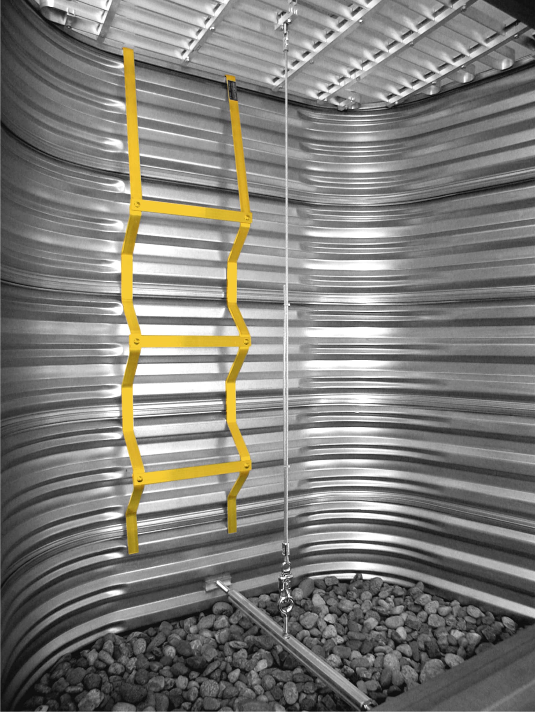 Ajuste-A-Grate 3 - Paso 1 - Escalera de pozo de ventana de aluminio con capacidad de 300 lb, Modelo WWL