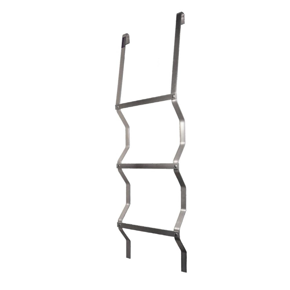 Ajuste-A-Grate 3 - Paso 1 - Escalera de pozo de ventana de aluminio con capacidad de 300 lb, Modelo WWL