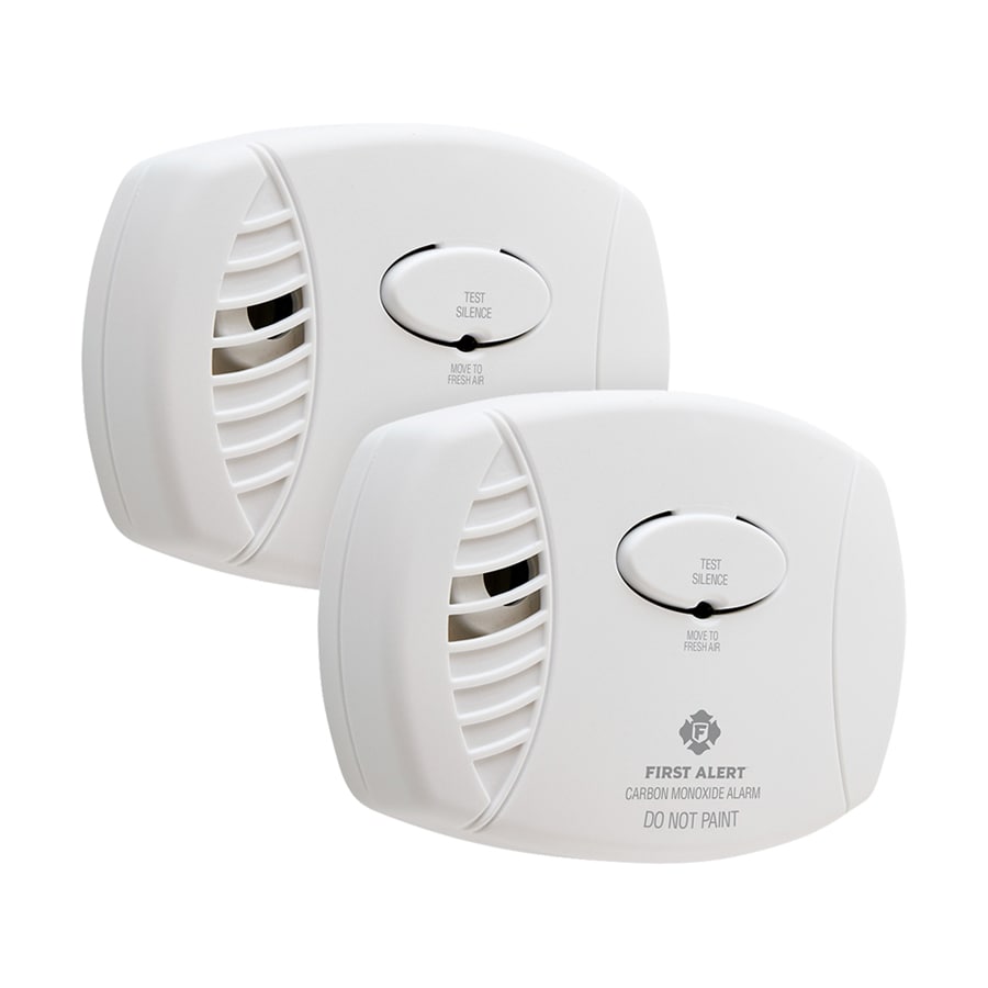 Detector de monóxido de carbono con batería First Alert (paquete de 2) 1043610