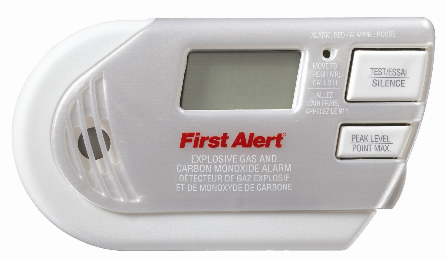 "Detector de gas natural, propano y monóxido de carbono First Alert Plug-in 1039759-GCO1CN-6"