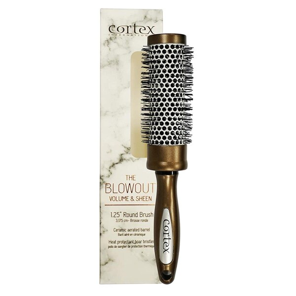 Cepillo de pelo con ventilación especial, bronce - ES3440755