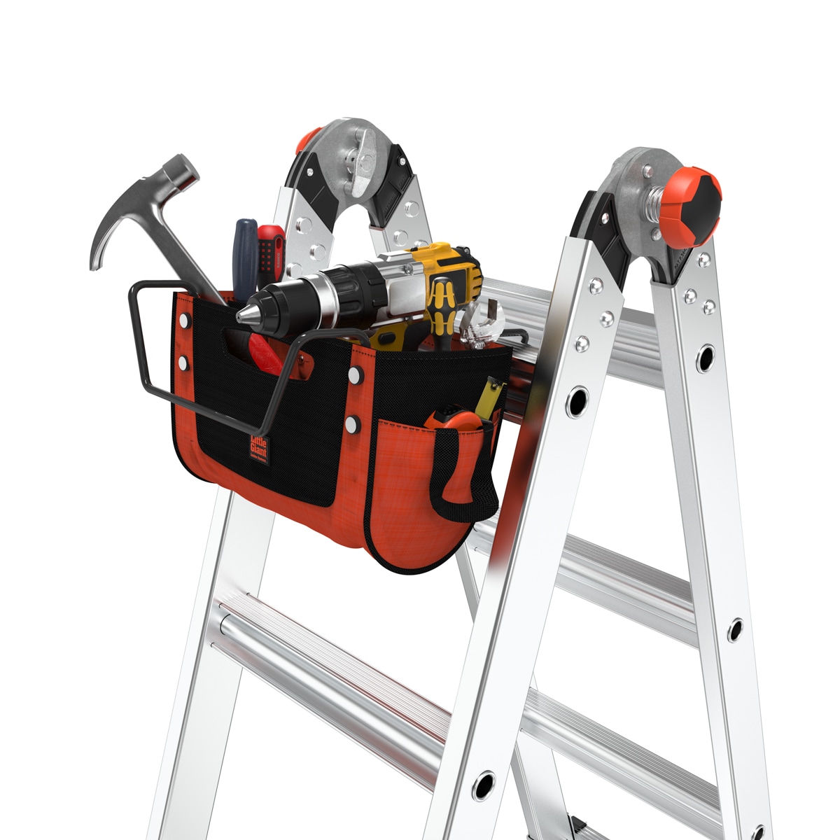 Cubo de plástico para utilería de escaleras y andamios Little Giant Ladders 15040-001