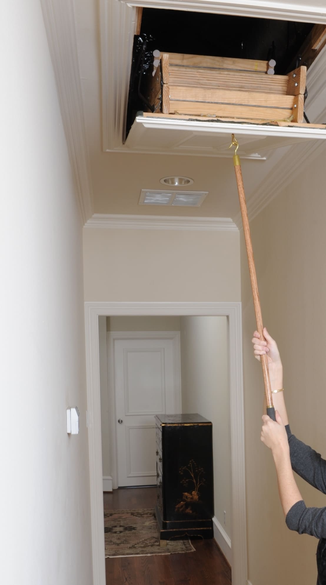 Ancla Attic Ease Wood Pole para Escaleras y Andamios AEPSP