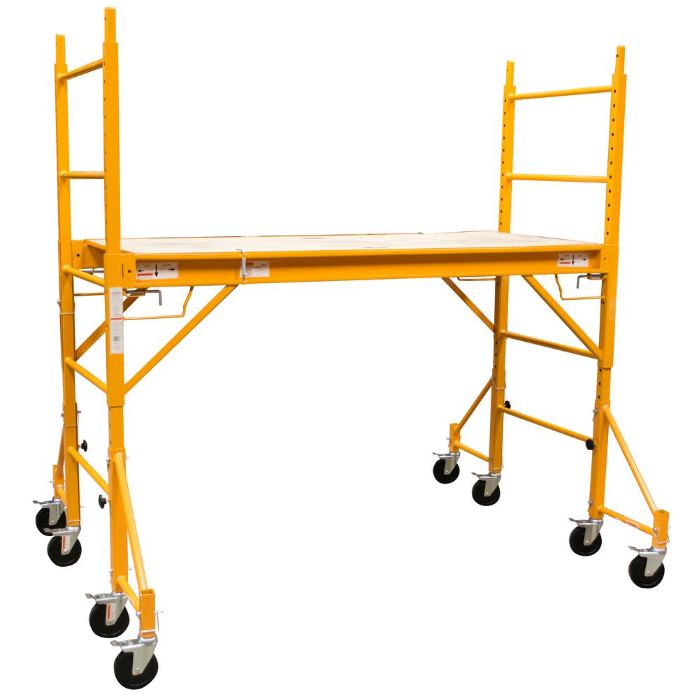 Estabilizador de acero para andamios Pro-Series de Buffalo Tools, paquete de 4 GSORWCS