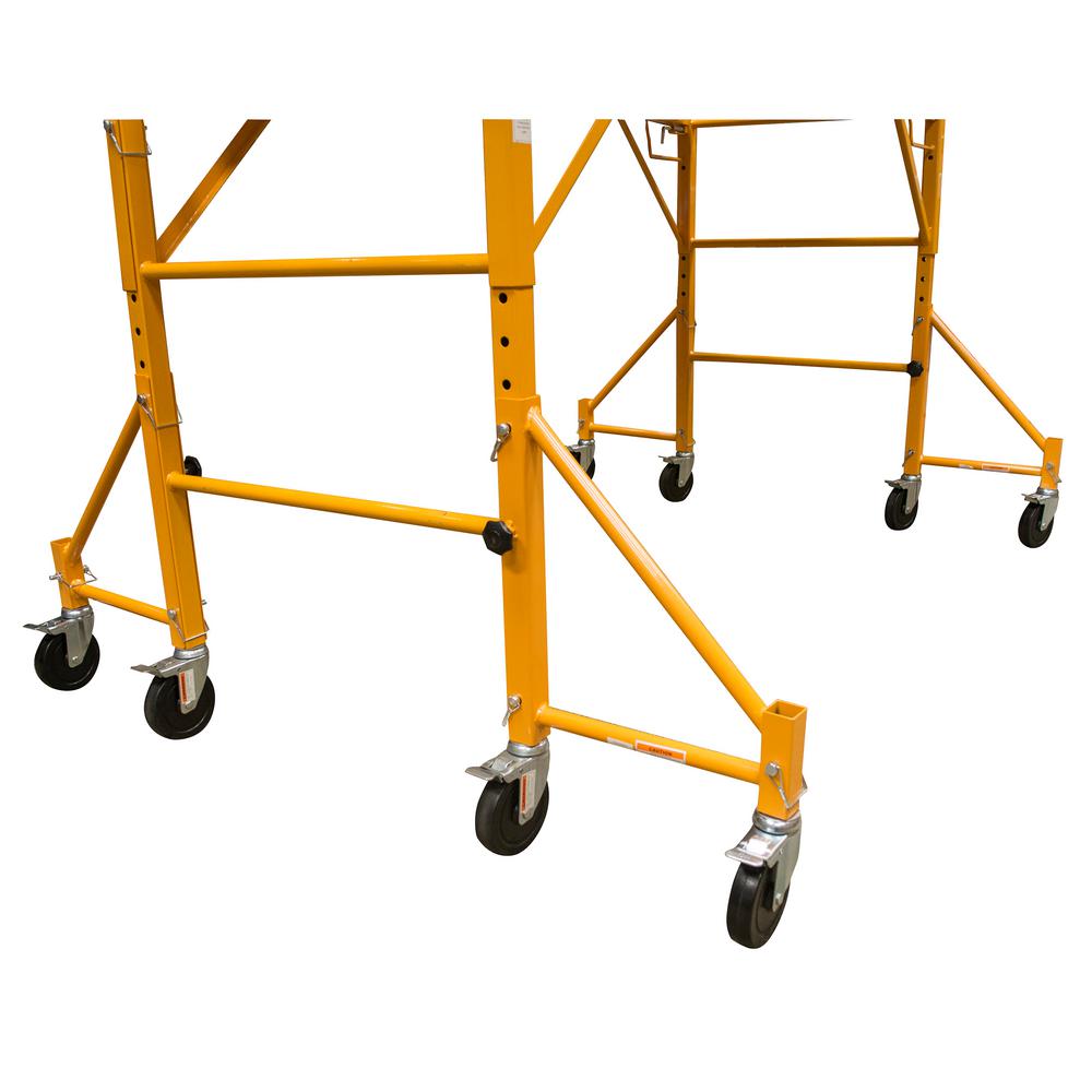 Estabilizador de acero para andamios Pro-Series de Buffalo Tools, paquete de 4 GSORWCS