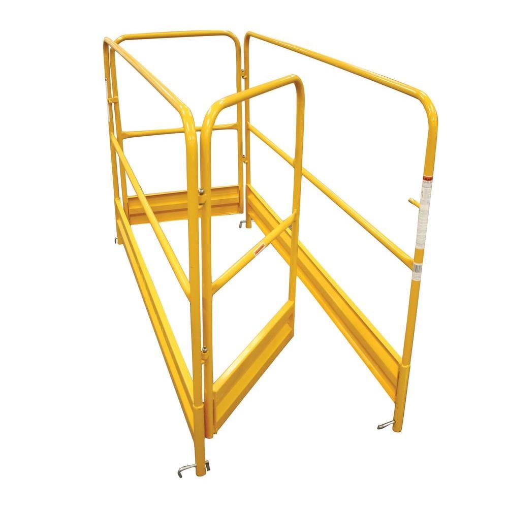 Barandal de protección de acero Pro-Series de Buffalo Tools para andamios GSGRSU