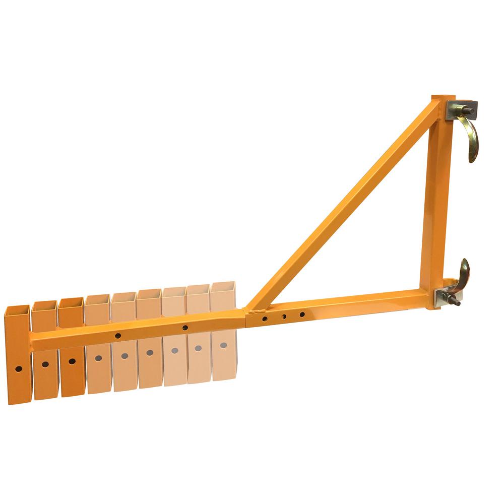 Base de acero Pro-Series de Buffalo Tools para andamios con 4 patas GSAOSET