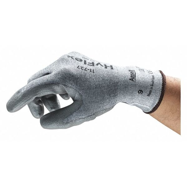 Guantes recubiertos resistentes a cortes de Ansell, Nivel de corte A2, 15 ga, gris, (9) - 11-727VP