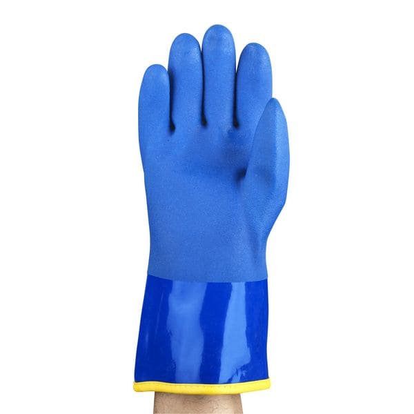 Guantes resistentes a químicos de PVC Ansell de 10", 10, 1 par - 23-202