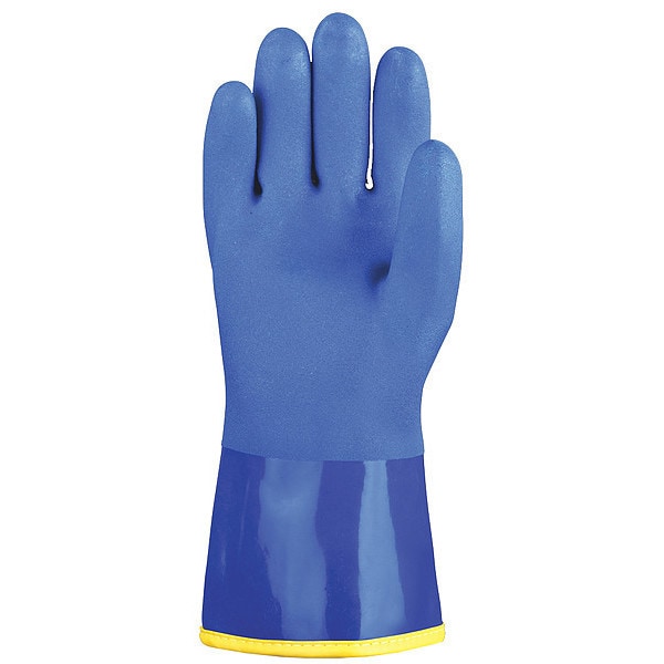 Guantes resistentes a químicos de PVC Ansell de 10", 10, 1 par - 23-202