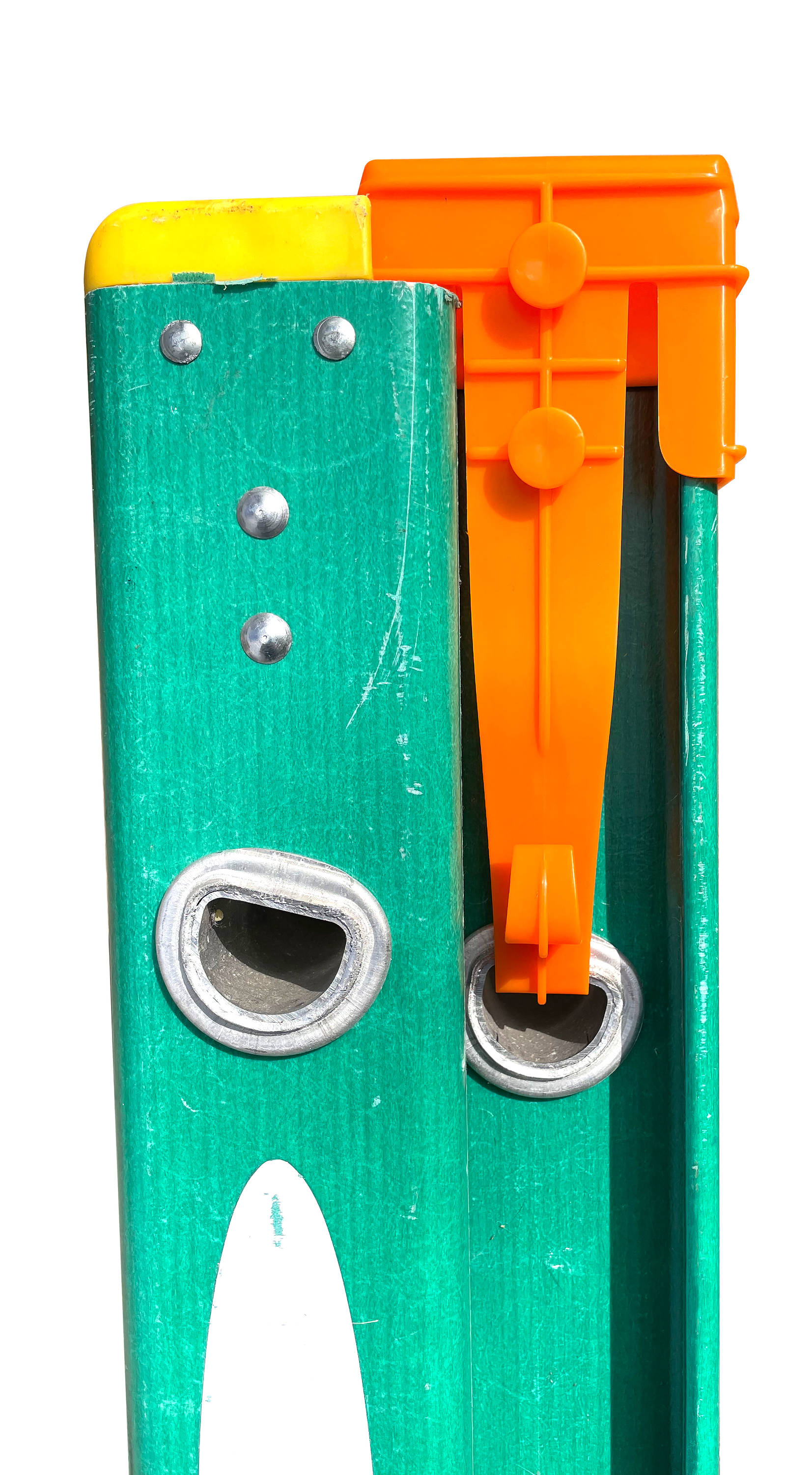 Cubierta de parachoques de plástico Boxtown Team para escaleras de extensión de fibra de vidrio 2-Pack ANOLB-A001