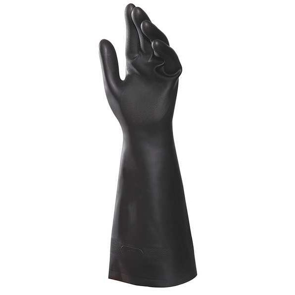 Guantes Resistentes a Químicos de 16", Látex de Caucho Natural/Neopreno, 11, 1 Par - NS-450