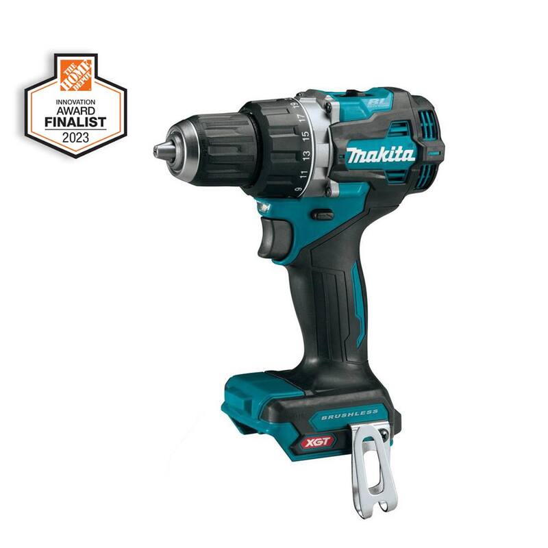 Makita 40V Max XGT Taladro de Percusión Compacto Inalámbrico sin Escobillas de 1/2 pulgada, Solo Herramienta - GFD02Z