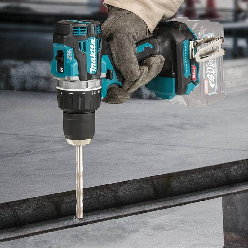 Makita 40V Max XGT Taladro de Percusión Compacto Inalámbrico sin Escobillas de 1/2 pulgada, Solo Herramienta - GFD02Z