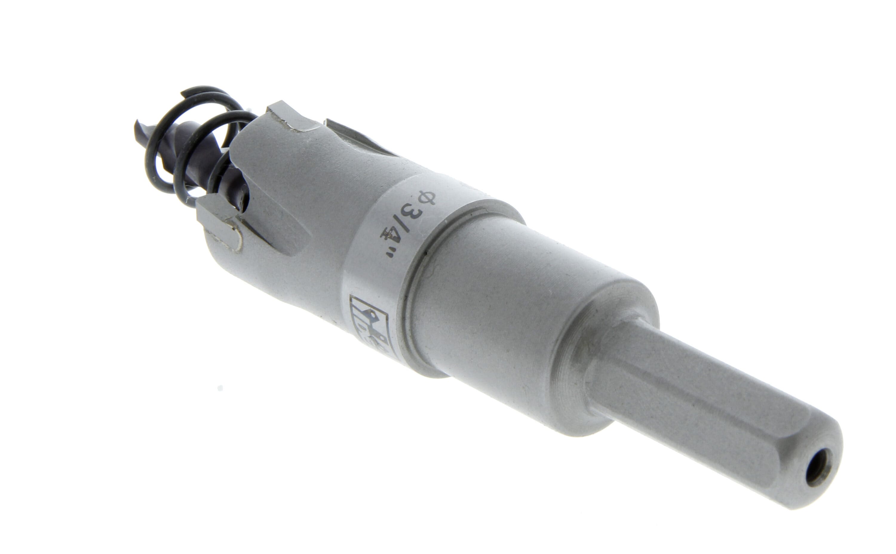 Sierra de corona con punta de carburo IDEAL de 3/4 de pulgada con arbor 36-800