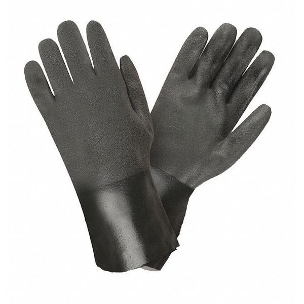 Guantes resistentes a químicos de 12" de Cordova, PVC, L, paquete de 12 - 5112SJ