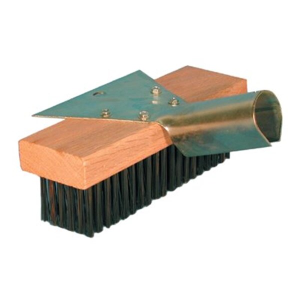 Cepillo de alambre para raspar Magnolia Brush Manufacturers de 15 pulgadas con rascador sin mango - 455-5-SC-15